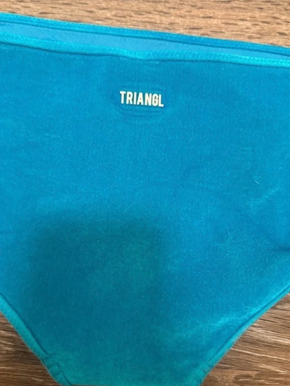 Triangl Swimwear Aqua Velvet Bikini Set